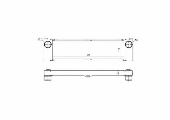 NRF Intercooler, charger – price 526 PLN