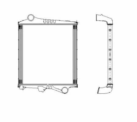 NRF Intercooler, charger – price 1819 PLN