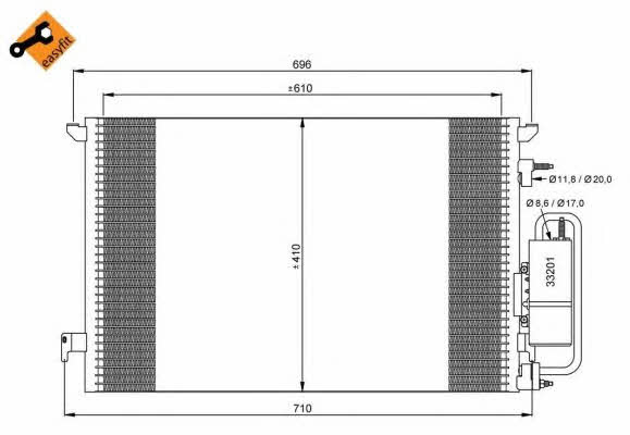 AC Condenser NRF 35929