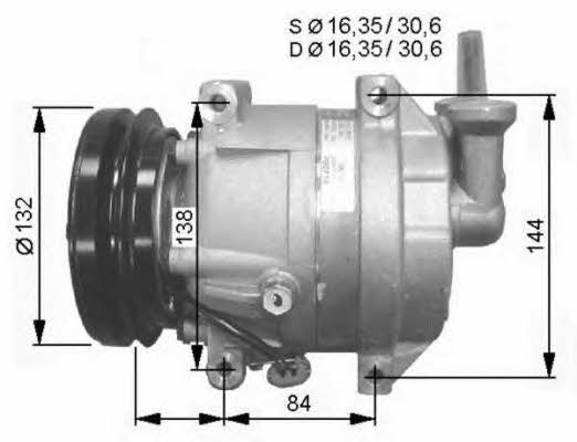 NRF 32325G Compressor, air conditioning 32325G 32325G NRF Compressor, air conditioning