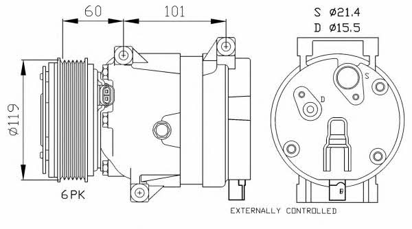 NRF Compressor, air conditioning – price