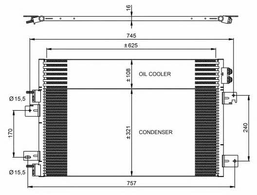 NRF 350031 Cooler Module 350031