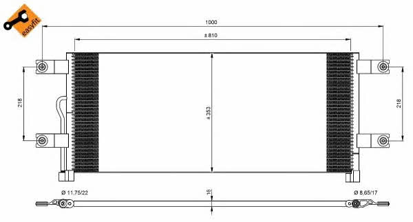 AC Condenser NRF 350074