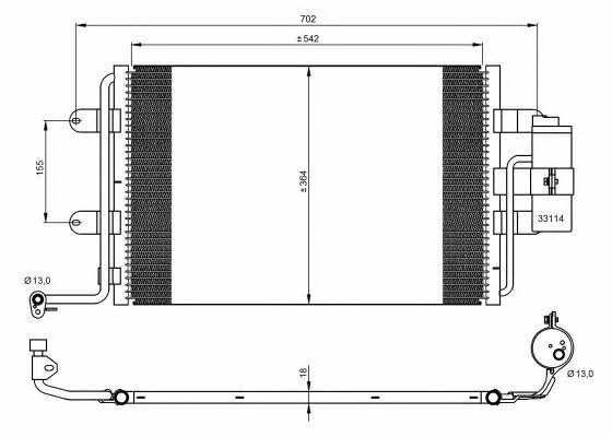 AC Condenser NRF 35227