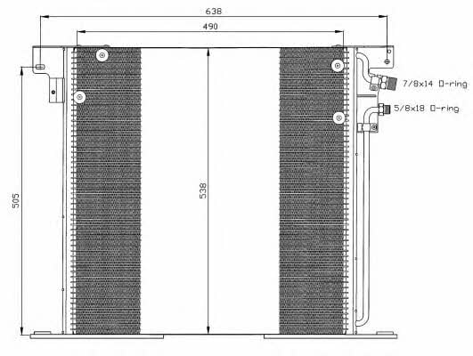 AC Condenser NRF 35305