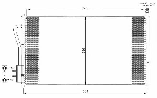 AC Condenser NRF 35345