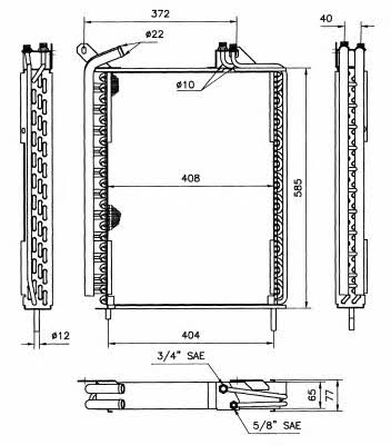 NRF AC Condenser – price 656 PLN