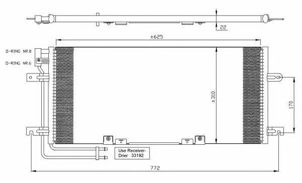 NRF AC Condenser – price 386 PLN