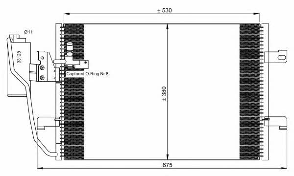 AC Condenser NRF 35527