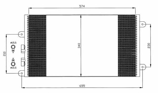 NRF AC Condenser – price 274 PLN