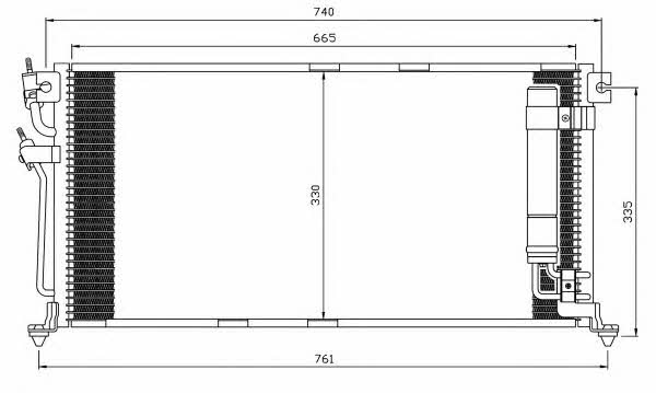 NRF AC Condenser – price 356 PLN