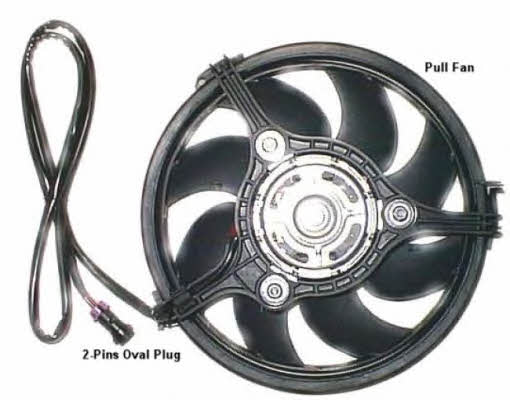 NRF 47384 Hub, engine cooling fan wheel 47384