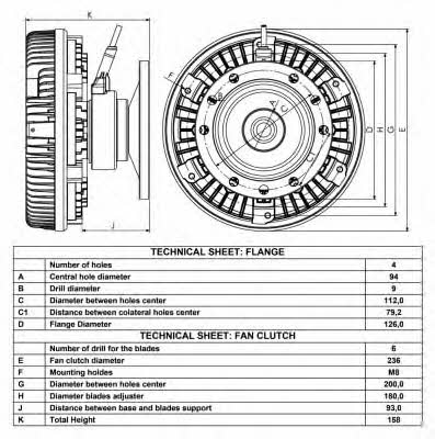 NRF Viscous coupling assembly – price 1369 PLN