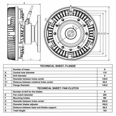 NRF Viscous coupling assembly – price 1382 PLN