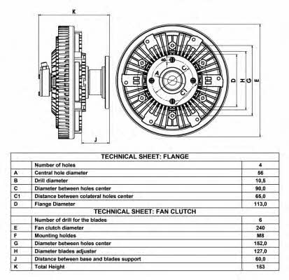 NRF Viscous coupling assembly – price 1313 PLN