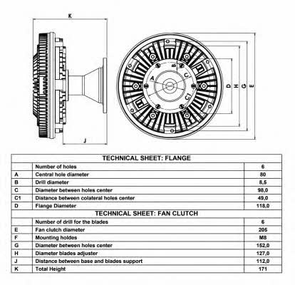 NRF Viscous coupling assembly – price 915 PLN
