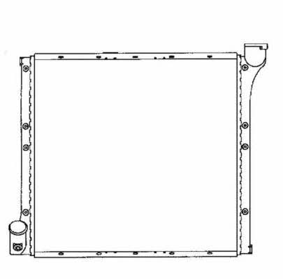 NRF Engine cooling radiator – price 1331 PLN