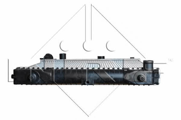 Engine cooling radiator NRF 507665