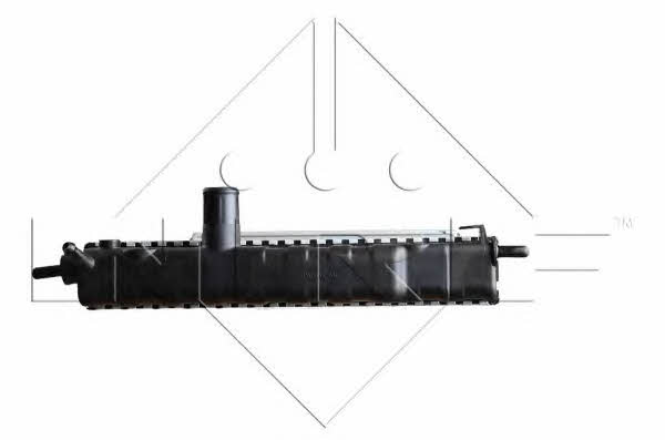 Engine cooling radiator NRF 52204