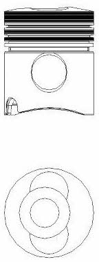 8744240710 Nural Piston