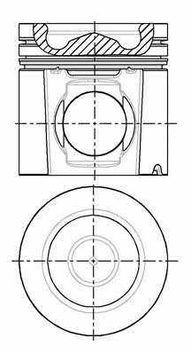 Piston Volvo: 8743440010 Nural Piston