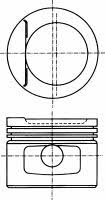 Nural 87-109707-10 Piston 8710970710