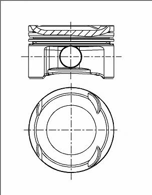 Nural 87-427600-10 Piston 8742760010