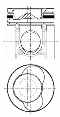 Piston Renault: 8743500000 Nural Piston