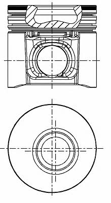 Nural 87-437000-10 Piston set, std 8743700010