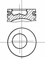 Nural 87-245200-50 Piston 8724520050