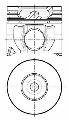 Nural 87-148105-00 Piston 8714810500