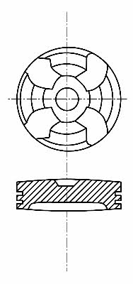 Nural 87-743600-00 Piston 8774360000