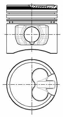 Nural 87-783507-10 Piston 8778350710