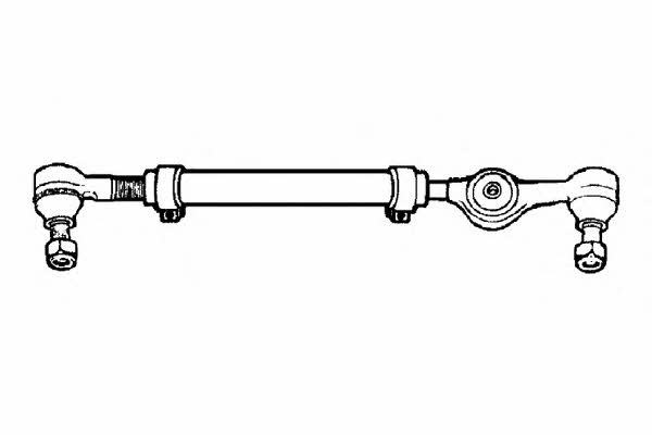 Ocap 0504004 Steering rod with tip right, set 0504004