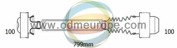 Odm-multiparts 10-220090 Propeller shaft 10220090