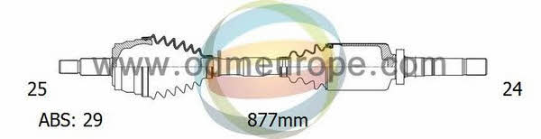 Odm-multiparts 18-162451 Drive shaft 18162451