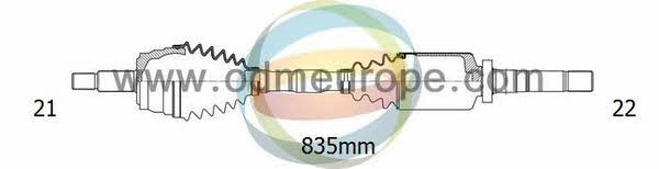 Odm-multiparts 18-162480 Drive shaft 18162480