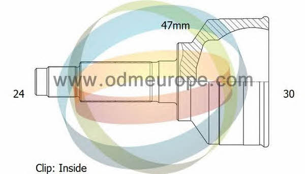 Odm-multiparts 12-040813 CV joint 12040813