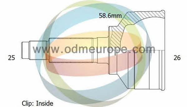 Odm-multiparts 12-161948 CV joint 12161948