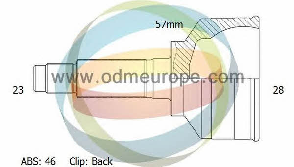 Odm-multiparts 12-221387 CV joint 12221387