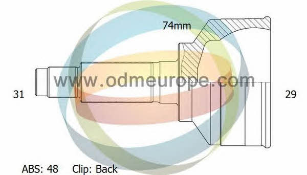 Odm-multiparts 12-271611 CV joint 12271611