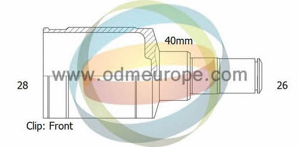 Odm-multiparts 14-016053 CV joint 14016053