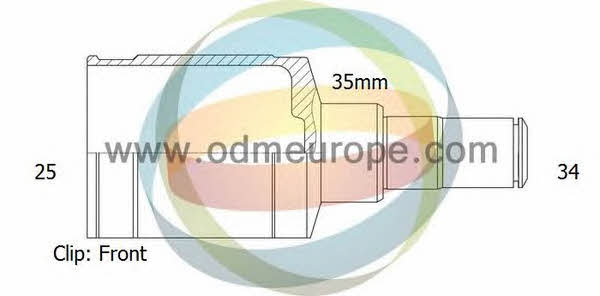 Odm-multiparts 14-236033 CV joint 14236033