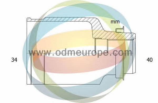 Odm-multiparts 14-216104 CV joint 14216104