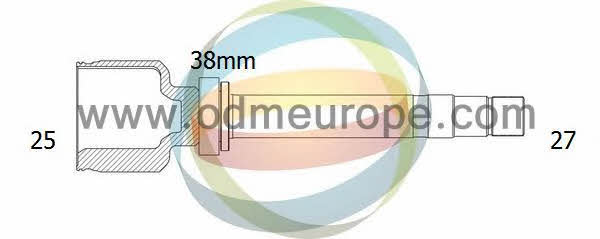 Odm-multiparts 14-146066 CV joint 14146066