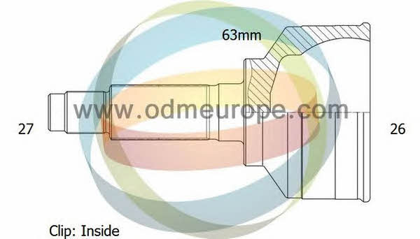 Odm-multiparts 12-011969 CV joint 12011969