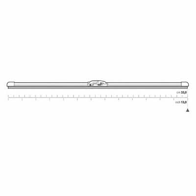 Open parts WBS0013.00 Wiper blade 330 mm (13") WBS001300