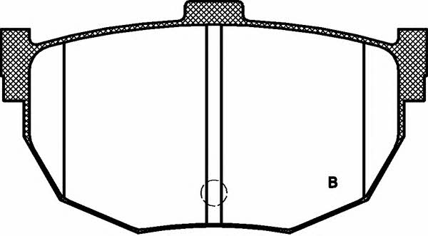 Open parts BPA0294.32 Brake Pad Set, disc brake BPA029432