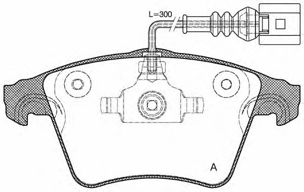 Buy Open parts BPA1045.22 at a low price in United Arab Emirates!