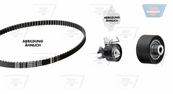  KT 1428 W1 TIMING BELT KIT WITH WATER PUMP KT1428W1